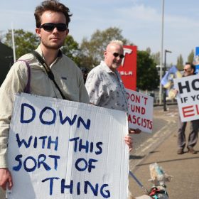 I went to a Tesla protest this weekend – here’s what I learned | Zoe Williams