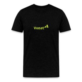 Classic Logo T-Shirt – Short Sleeve Tee with Viasat Print