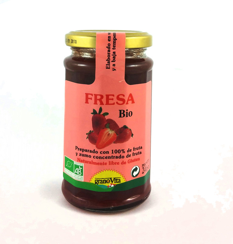 MERMELADA FRESA BIO 240GR