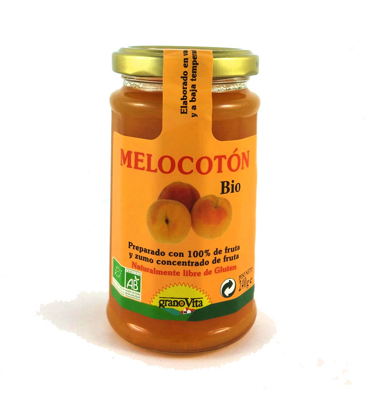 MERMELADA MELOCOTON BIO 240GR