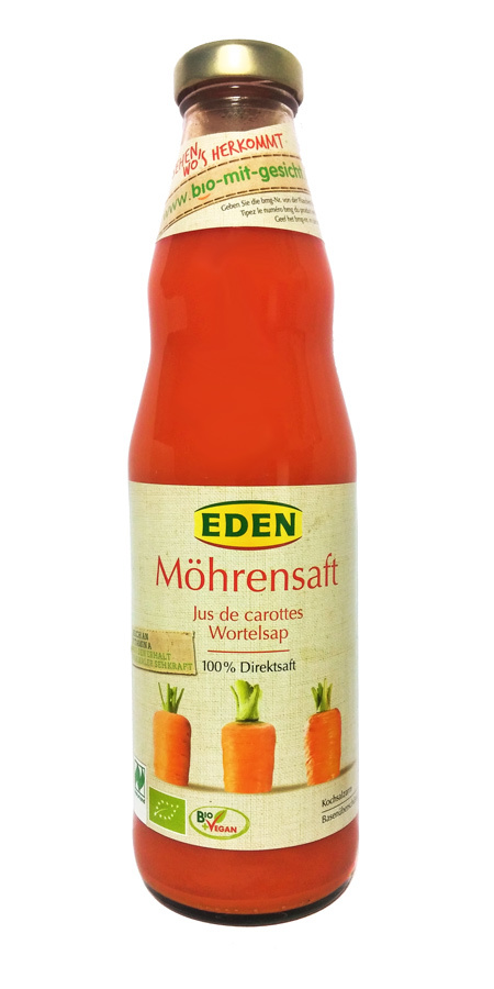 ZUMO ZANAHORIA BIO 750 ML EDEN