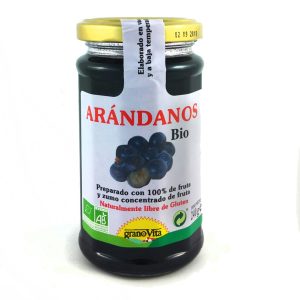 MERMELADA DE ARANDANOS BIO 240GR