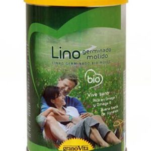 LINO GERMINADO MOLIDO  BIO 500GR