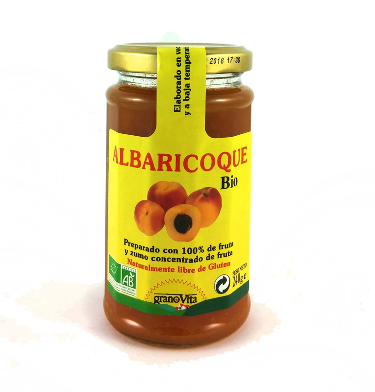 MERMELADA ALBARICOQUE BIO 240GR