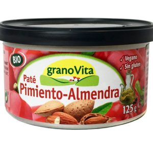 PATE PIMIENTO ALMENDRA BIO LATA 125GR