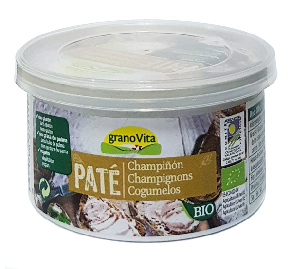PATE CHAMPIÑON GIRASOL BIO 125GR