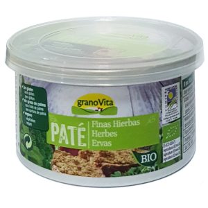 PATE FINAS HIERBAS GIRASOL BIO 125GR