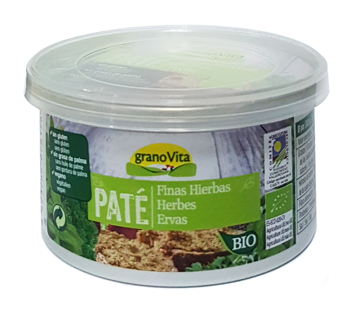 PATE FINAS HIERBAS GIRASOL BIO 125GR