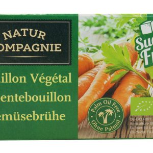 CALDO VERDURAS EN PASTILLAS BIO (8 CUB) 84GR