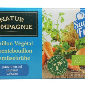 CALDO VEGETAL BAJO EN SAL BIO (8 CUB) 68GR