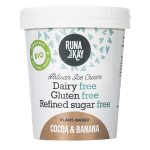 HELADO BIO CACAO Y PLÁTANO VEGAN 460 ml
