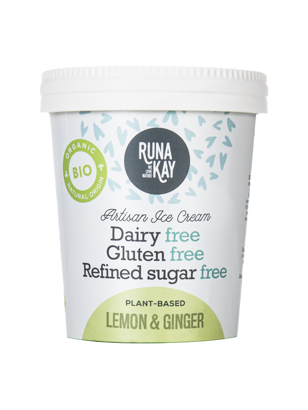 HELADO BIO LIMON Y JENGIBRE VEGAN 460 ml