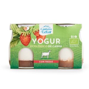 REFRIG YOGUR DE CABRA CON FRESAS BIO 2X125g