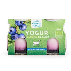 REFRIG YOGUR DE CABRA CON ARANDANOS BIO 2x125g