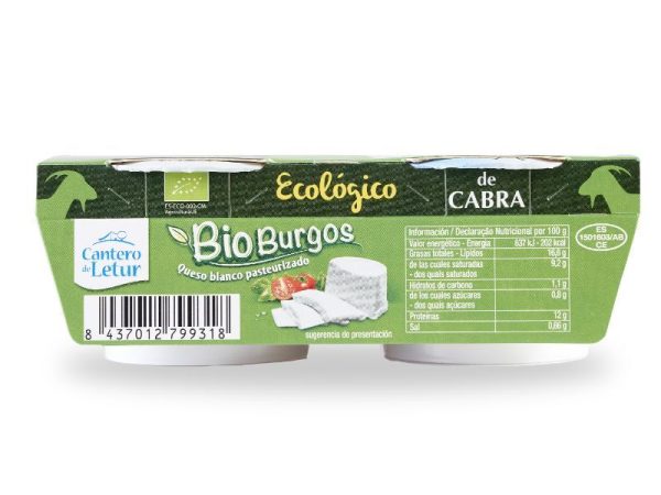 REFRIG QUESO BIO BIOBURGOS CABRA 2x100g