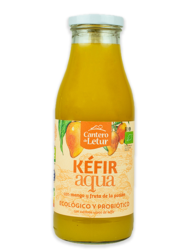 REFRIG KEFIR AQUA BIO MANGO Y FRUTA DE LA PASION 500 ML