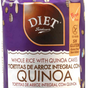 TORTITAS DE ARROZ  Y QUINOA SIN GLUTEN 130 GR