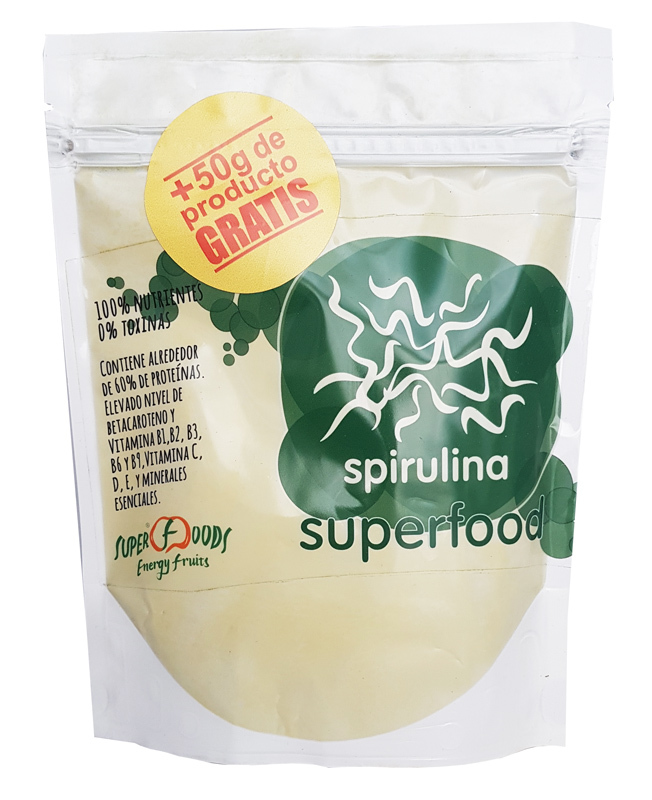ESPIRULINA POLVO ECO DOYPACK 200 GR