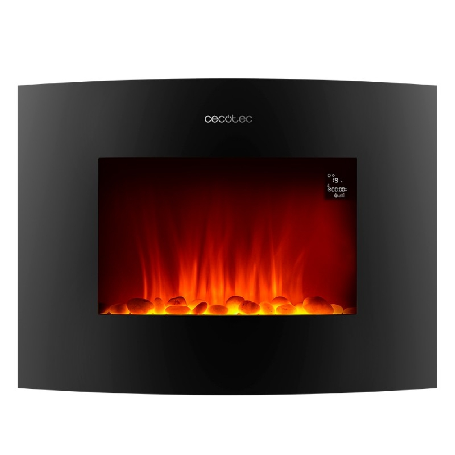 ReadyWarm 2250 Curved Flames Connected