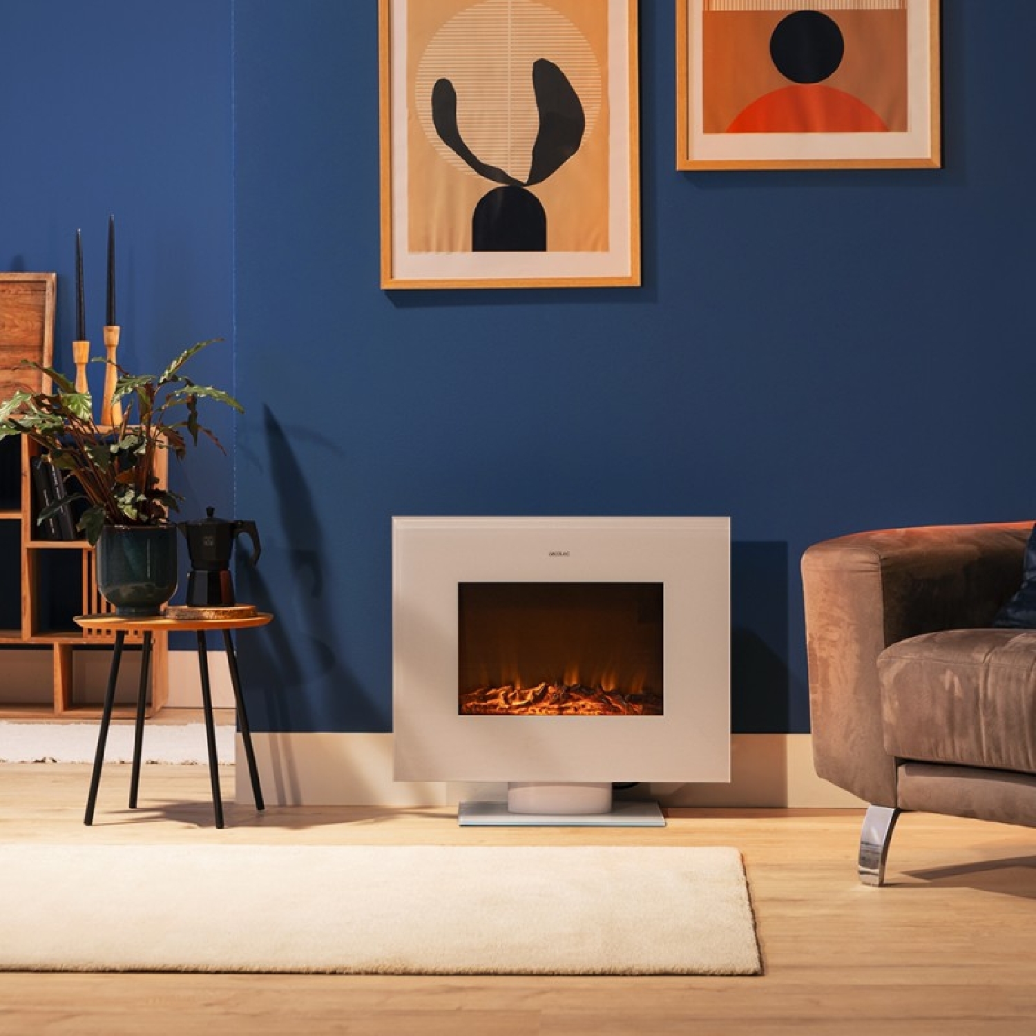 ReadyWarm 2700 Design Flames White - Image 2