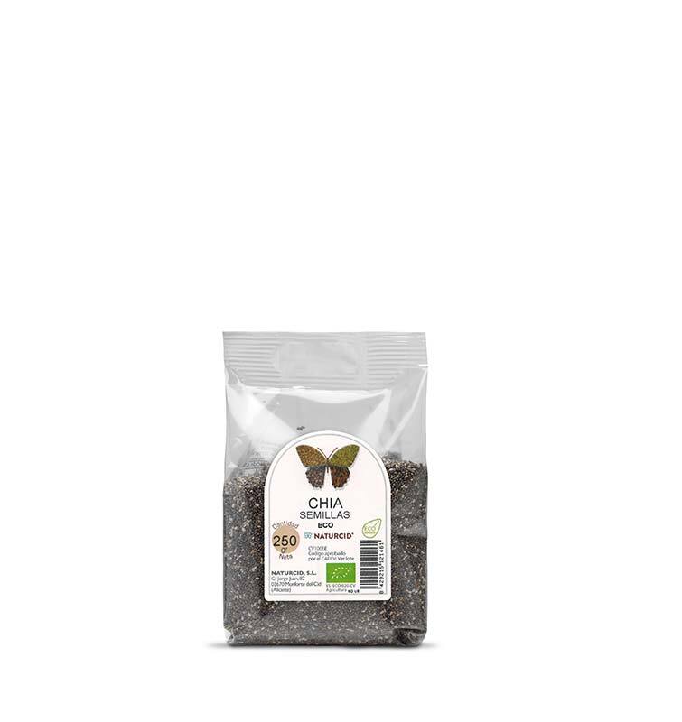 CHIA SEMILLAS BIO 250 GR.