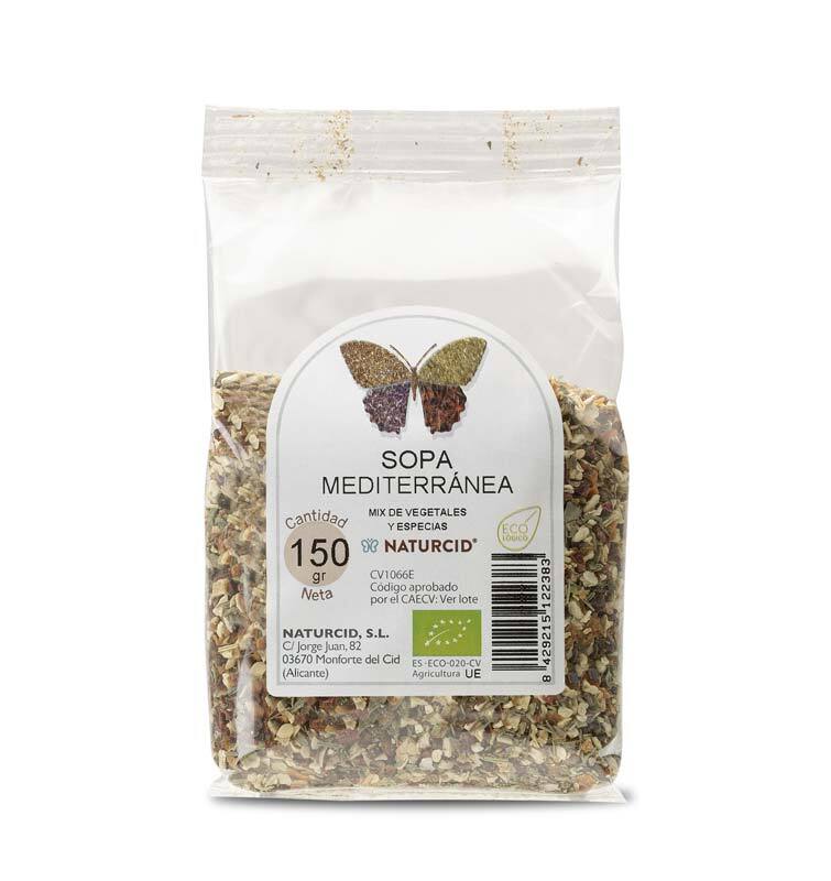 SOPA MEDITERRANEA BIO 150 GR.