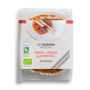REFRIG HAMBURGUESA BIO SEITAN SHITAKE Y PIMIENTO 160G