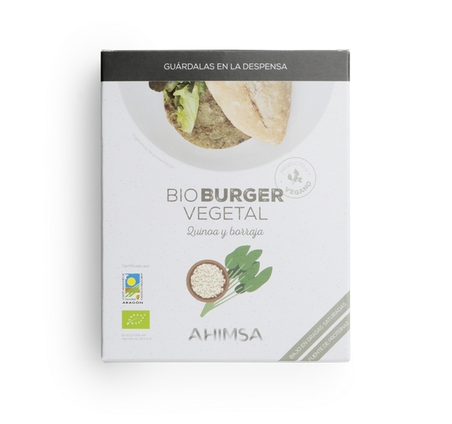 HAMBURGUESA QUINOA Y BORRAJA BIO LD 160 G