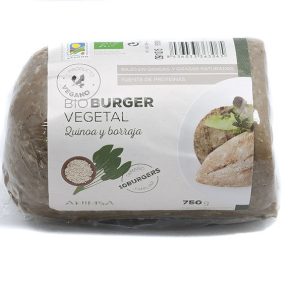 REFRIG HAMBURGUESA BIO QUINOA BORRAJA FAM  750G
