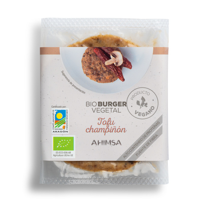 REFRIG HAMBURGUESA BIO TOFU CHAMPIÑON 160G