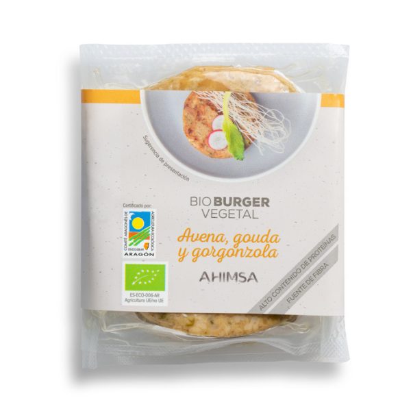 REFRIG HAMBURGUESA BIO  AVENA GOUDA Y GORGONZOLA 150GR