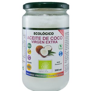 ACEITE DE COCO VIRGEN EXTRA ECOLOGICO 500ML