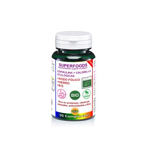 ESPIRULINA Y CHLORELLA BIO 90 COMP
