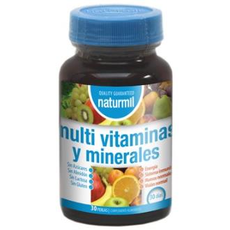 MULTIVITAMINAS e MINERAIS 30pearls