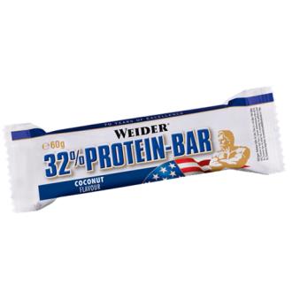 WEIDER PROTEIN 32% barritas coco 24ud.