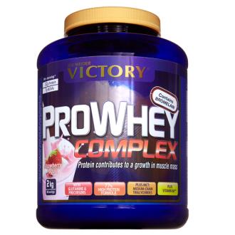 PROTEINAS VICTORY PRO WHEY morango 2kg.