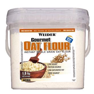 WEIDER FARINHA DE AVEIA natural 1,9kg.