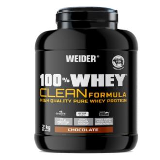 100% WHEY CLEAN PROTEIN chocolate 2kg.