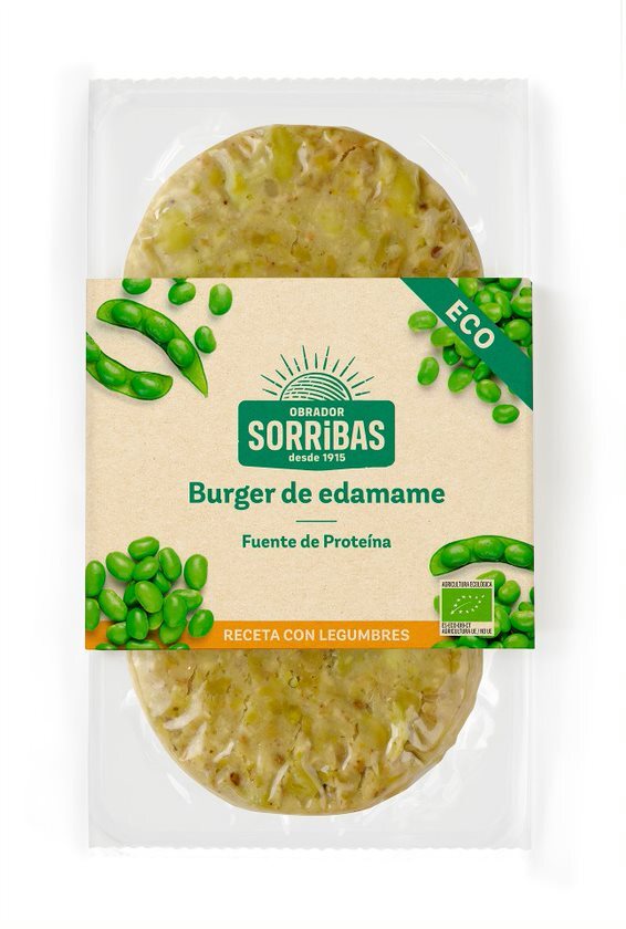 REFRIG BURGUER DE EDAMAME BIO 160 g