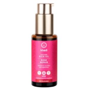 ÓLEO CAPILAR ROSA reparador cabelo danificado 50ml.
