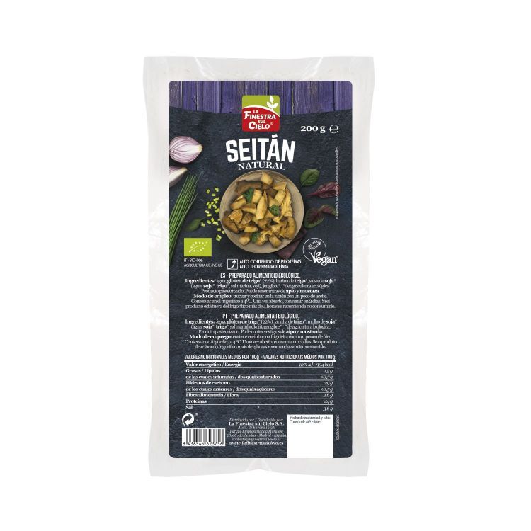 REFRIGERADO SEITÁN NATURAL BIO 200 g