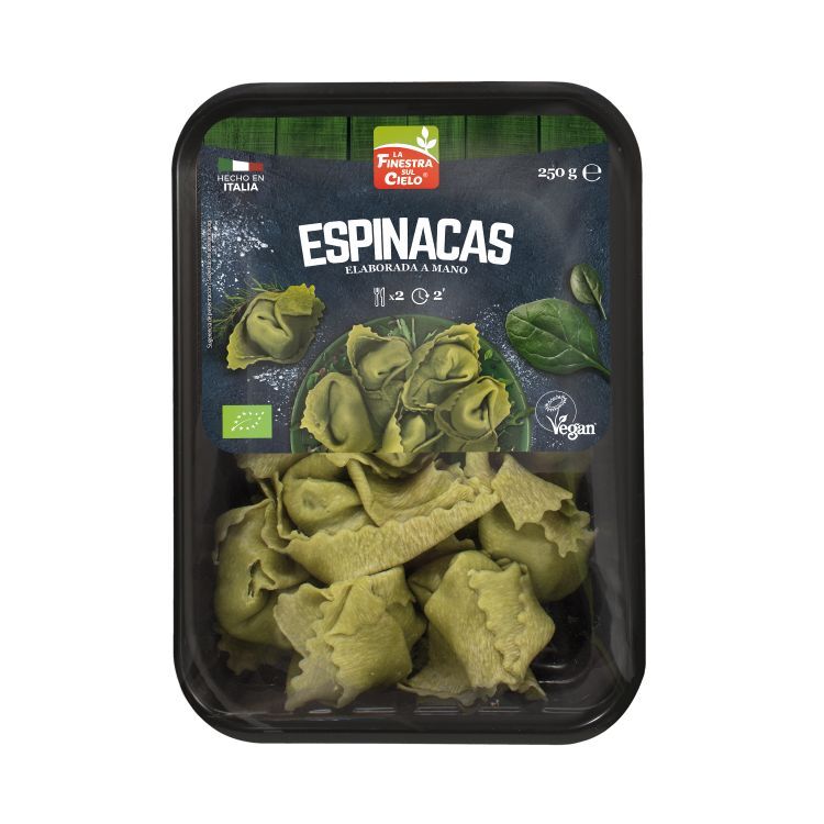 REFRIGERADO PANZEROTTO DE ESPINACAS y QUESO VEGAN 250G - FINESTRA
