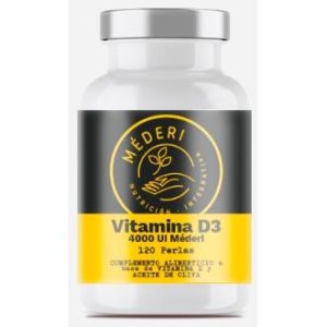 VITAMINA D3 4000UI 120pearls