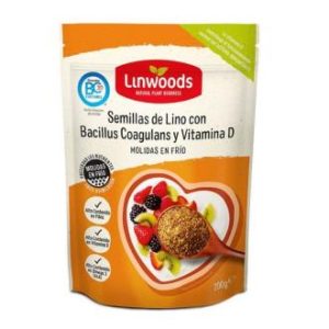 SEMENTES DE LINHAÇA moida com bacillus e vit D 200gr