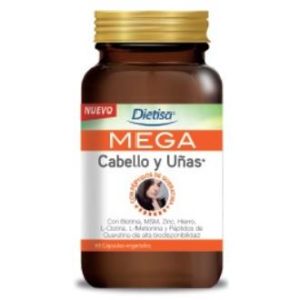 MEGA CABELO E UNHAS 60cap.