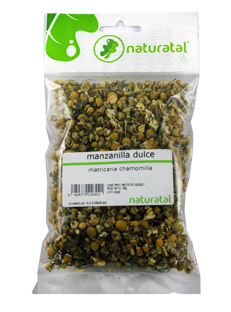 MANZANILLA DULCE FLOR 1ª (Matricaria chamomilla) 30GR