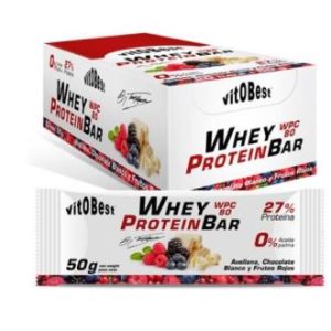 WHEY PROTEIN BAR barr. choco bco-f.vermelhos 20uds.**