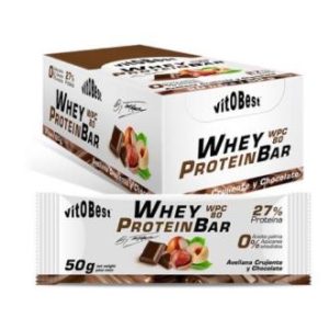 WHEY PROTEIN BAR barritas chocolate 20uds.**