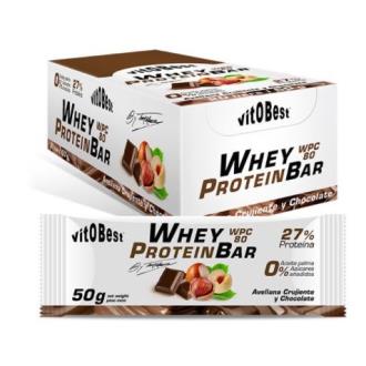 WHEY PROTEIN BAR barritas chocolate 20uds.**