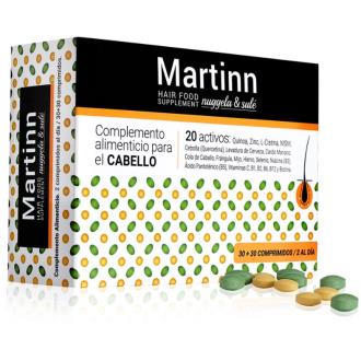 MARTINN hair food 60comp. 30verdes+30laranjas